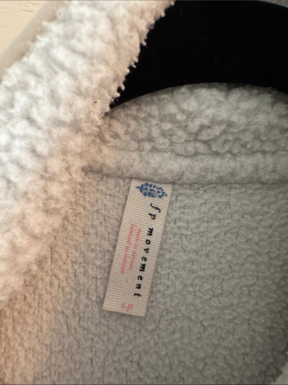 Free People Cream Sherpa Teddy Jacket with Snap Placket - Picture 2 of 3